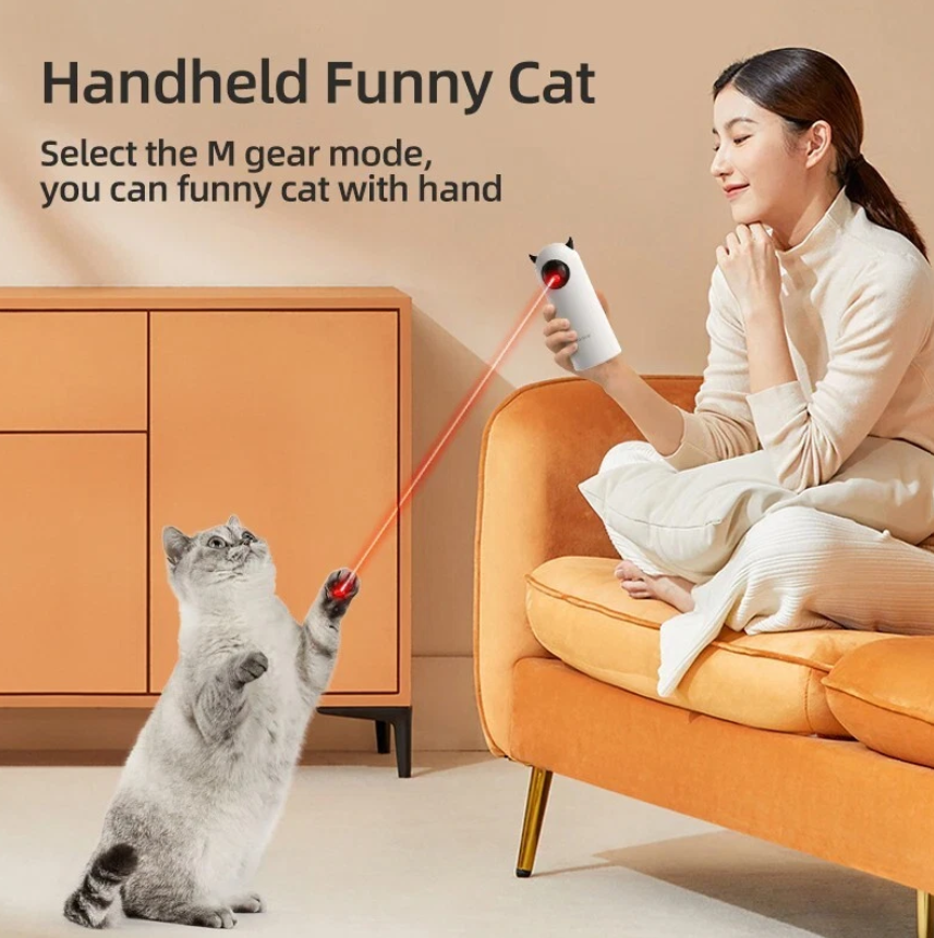 Automatic Infrared Cat Teaser Toy